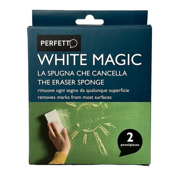 Губка чистящая поверхностей Perfetto white magic, 2 шт