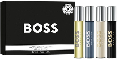 Набір мініатюр для чоловіків Hugo Boss Boss Gift Set For Men 4 x 10 мл (3616304957840)