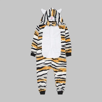 Дитячий кігурумі-тигр для дівчинки Kigurumi Тигр B51 120 см Коричневий (ROZ6501096631)