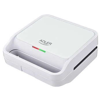 Мультигріль, Сендвічниця Adler AD 3070 1100 Вт White