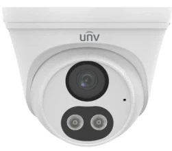 Купольна IP камера з подвійним підсвічуванням Uniview IPC3614LB-AF28K-DL (2.8) White, 4Мп