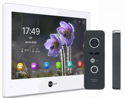 Комплект Wi-Fi видеодомофона Neolight Alpha Hybrid HD Kit Black