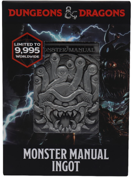 Plakietka kolekcjonerska Fanatik Dungeons & Dragons Monster Manual Limited Edition (5060662467691)