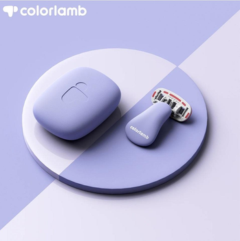 Жіноча дорожня міні бритва Colorlamb з 5 лезами з нержавіючої сталі та кейсом для зберігання, фіолетовий "G" (94633905)
