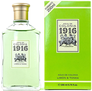 Woda kolońska unisex Myrurgia Agua De Colonia 1916 Limon & Tonka 200 ml (8414135021052)