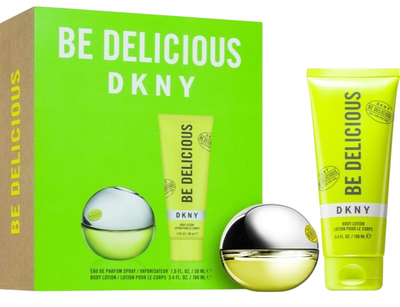 Набір для жінок DKNY Be Delicious Парфумована вода 30 мл + Лосьйон для тіла 100 мл (85715961136)