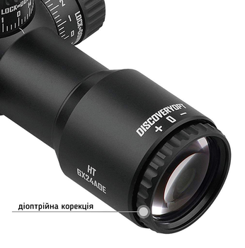 Прицел Discovery Optics HT 6x24 AOE (30 мм, подсветка)