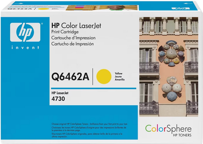 Toner HP 644A ColorSphere Yellow (Q6462AC)