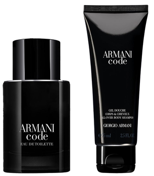 Zestaw męski Giorgio Armani Code Woda toaletowa 50 ml + Żel pod prysznic 75 ml (3614274337129)