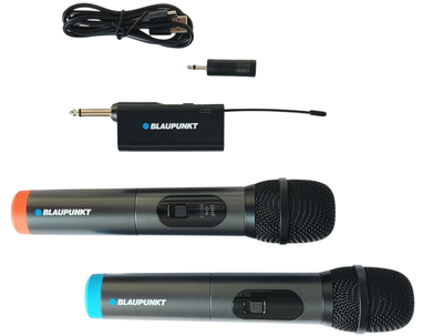 Mikrofon bezprzewodowy Blaupunkt UHF WM60UDB 2 szt. (5901750505652)