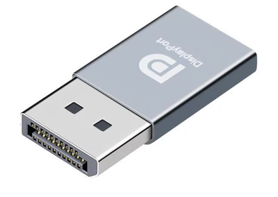 Эмулятор монитора - Заглушка виртуальный дисплей DP Displayport 4K (разрешение до2560 * 1600) (708440846) Серебро