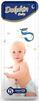 Подгузники детские Dolphin 5 Junior 11-25 кг 26 шт.
