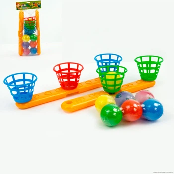 Кольцеброс MToys Баскетбол 19,5 x 10 x 43 см Разноцветный