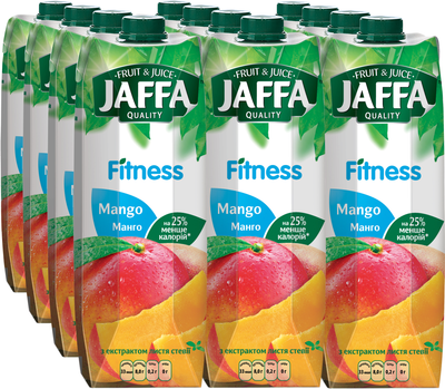 Упаковка нектару Jaffa Манго 0.95 л х 12 шт. (4820003684900_4820003685785)