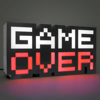 Світильник Paladone Game Over 8-BIT (5055964724931)