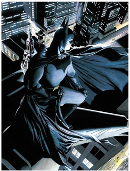 Poster szklany SD Toys DC Comics Batman 30 x 40 cm (8435450223907)