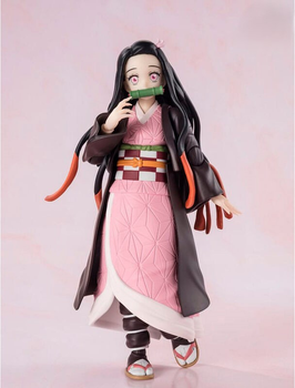 Фігурка Tamashii Nations Demon Slayer Kimetsu no Yaiba Tanjiro Nezuko S.H Figuarts 13 см (4573102664761)