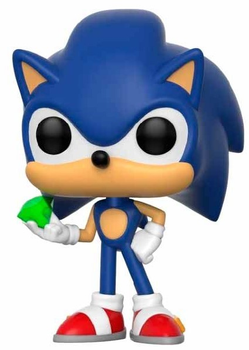 Figurka Funko POP! Games Sonic The Hedgehog Sonic with Emerald 284 (0889698201476)