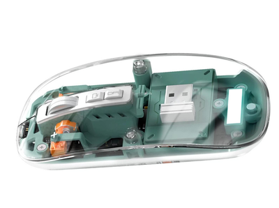 Мышь беспроводная оптическая RIAS M133 Green (3_05772)