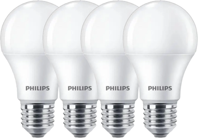 Светодиодная лампа Philips Ecohome LED Bulb 9W E27 4000К (929002299017H) 4шт