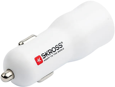 Автомобільний зарядний пристрій SKROSS Dual Car Charger 20W PD White (SKCHCA0120WPDCN)