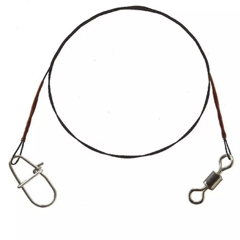Повідець титановий Cormoran Titanium Leader 20cm 8kg 2pcs (75-84308 / 742627)