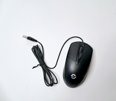 Проводная USB-мышь для компьютера черная M206