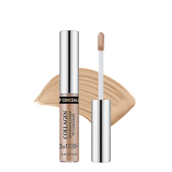 Консилер для лица Enough Collagen Whitening Cover Tip Concealer с коллагеном, 9 мл, 03 Темний бежевый