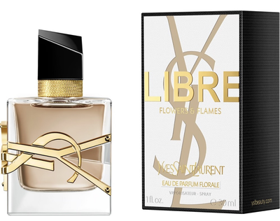 Парфумована вода для жінок Yves Saint Laurent Libre Flowers & Flames 30 мл (3614274151145)