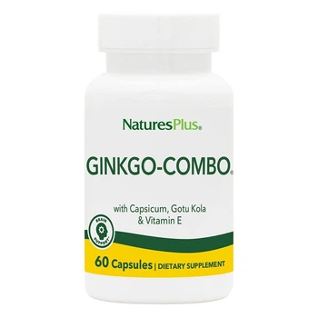 Гинкго Билоба комбо Nature's Plus Ginkgo-Combo, 60 капсул