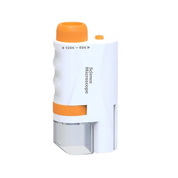 Детский микроскоп Microscope Luxury kit Lesko TXX-051 с набором слайдов образовательный