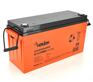 Аккумуляторная батарея гелевая GEL MERLION GL-121500M8 12V 150Ah