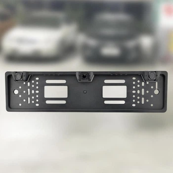Универсальная рамка для автомобильного номера с камерой и парктроником с LED-дисплеем и звуковыми сигналами