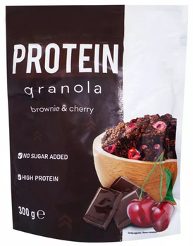 Гранолу Go On Nutrition Protein Granola 300 г брауні вишня