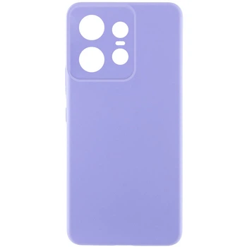 Противоударный чехол Silicone Cover Lakshmi Full Camera (AAA) для Motorola Edge 50 Pro Сиреневый / Dasheen