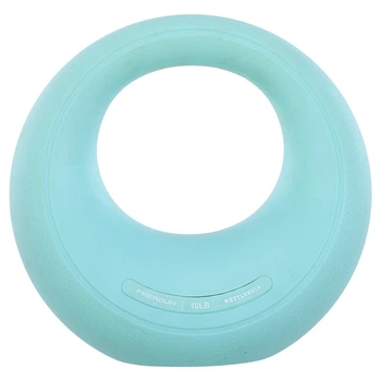 Гиря с TPR покрытием для фитнеса SP-Sport 80145 вес 4,5кг Turquoise
