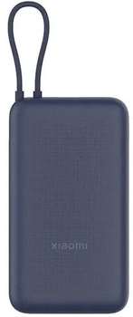 УМБ Xiaomi Power Bank Integrated Cable 20000 mAh 33W Blue (BHR8975GL)