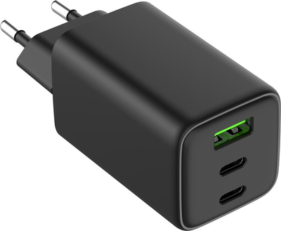 Ładowarka sieciowa alkaya 65W Wall Charger Triple Port Black (CR-50004)