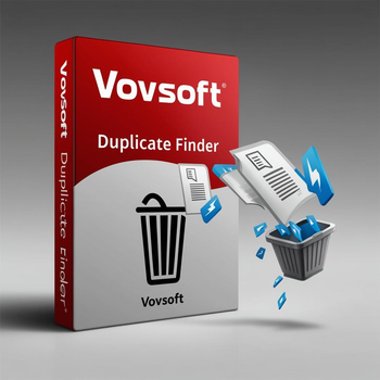 Програма для знаходження та видалення дублікатів файлів – Vovsoft Duplicate Finder. 1 ПК, безтермінова ліцензія.