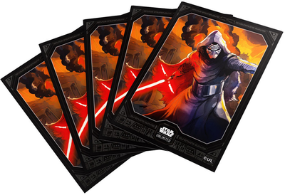 Набір кишень для карт Gamegenic Star Wars Unlimited Art Sleeves Kylo Ren (4251715415702)