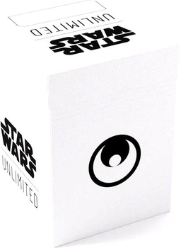 Коробка для карток Gamegenic Star Wars Unlimited Soft Crate Біла (4251715413937)