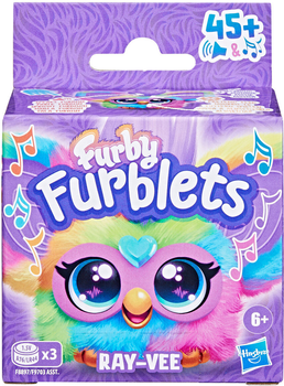 М'яка іграшка Hasbro Furblet Ray-Vee mini Furby 10 см (5010996243133)