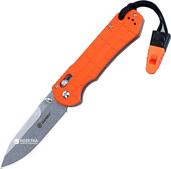 Туристический нож Ganzo G7452P-WS Orange (G7452P-OR-WS)