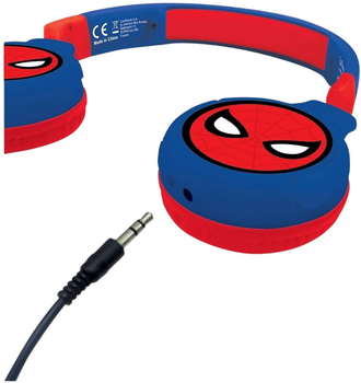 Навушники Lexibook Spider-Man 2 в 1 Foldable Headphones (3380743086880)