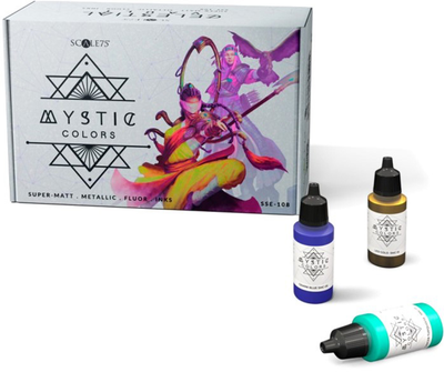 Zestaw farb Scale 75 Celestial Vault Mystic Colors 24 szt x 17 ml (8435635305404)