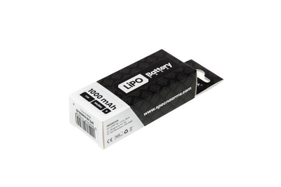 Акумулятор LiPo 7,4V 1000 mAh 30/60C (PEQ) — T-Connect (Deans) [Specna Arms] (для страйкболу)