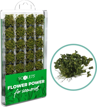 Dekor Scale 75 Flower Power Zielone kwiaty (8435635306647)