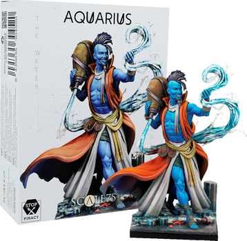 Фігурка для розфарбовування Scale 75 Zodiak Aquarius 35 мм (8435635304711)