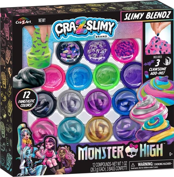 Набір для творчості Cra-Z-Art Слайм Monster High Slimy Blendz 15 одиниць (72228CRA)