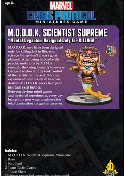 Zestaw akcesoriów Atomic Mass Games Crisis Protocol M.O.D.O.K. Scientist Supreme (841333121327)